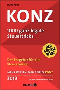 Roter Hintergrund mit weißen und gelben Text